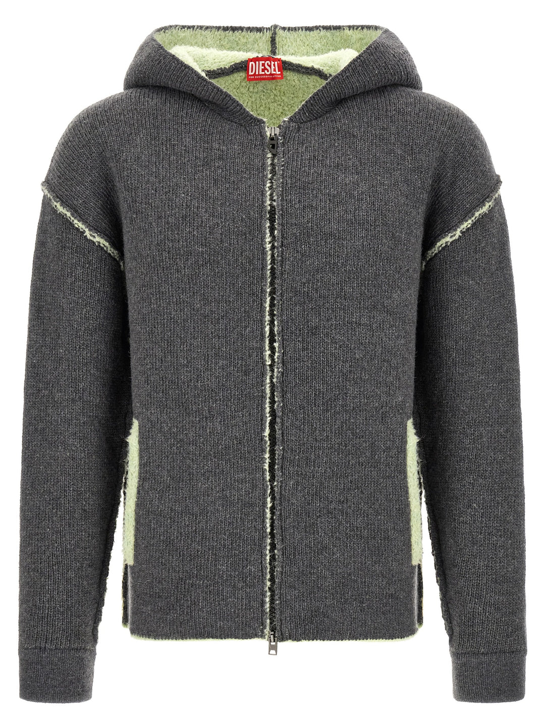 Diesel K-Boubby Felpe - Grigio | f4dd42fd32ec5cea8e544dd34661aa7a7526d64d