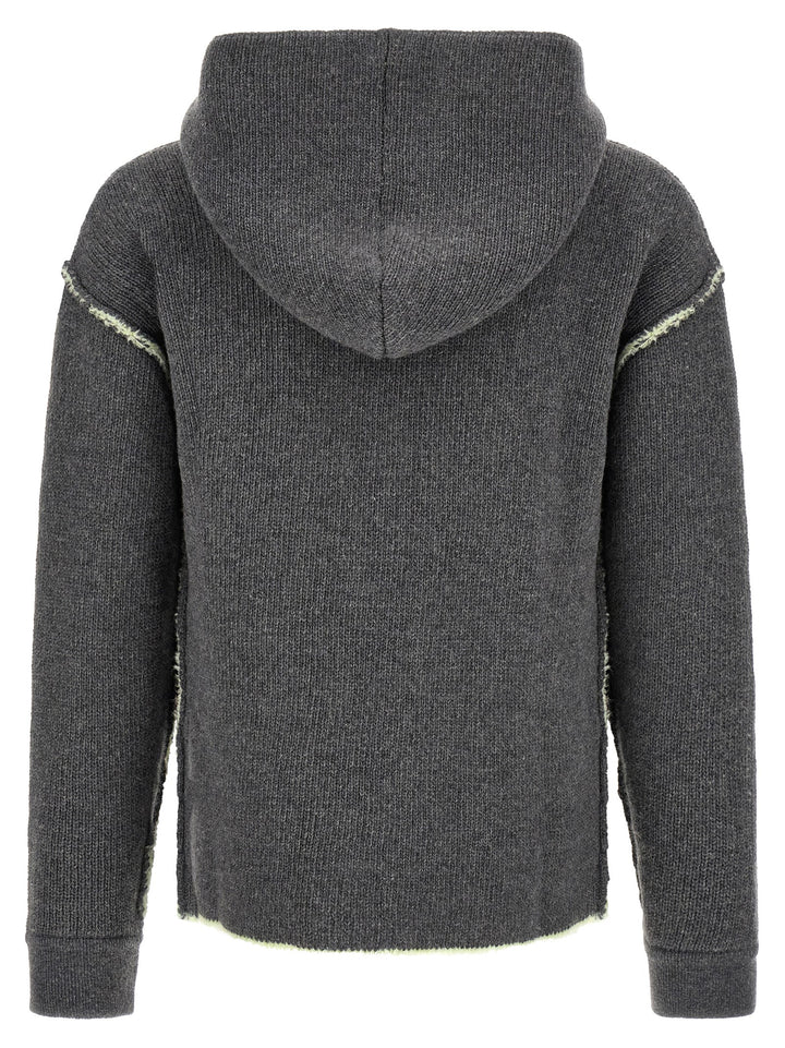 Diesel K-Boubby Felpe - Grigio | 9b976b335b13b7efa9c43a88d300ab183ecb49fe