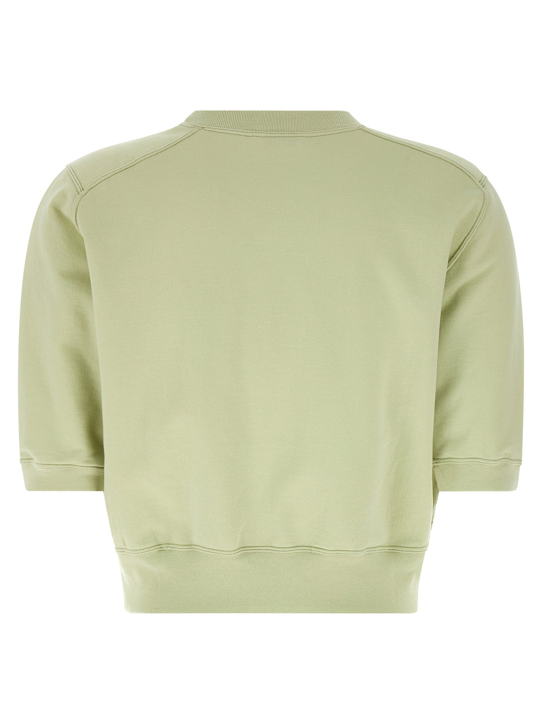 Auralee Cropped T shirt - Verde | 7e064baf9da27896bd71ae22753cc121d91387c6