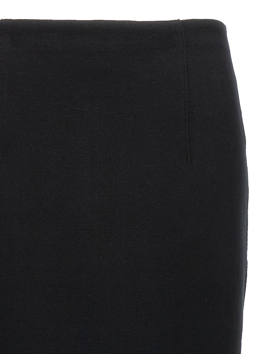 Auralee Double Face Knit Skirt Gonne - Nero | e1e03aad9682121b729f64f02bf5e14f68c50d05