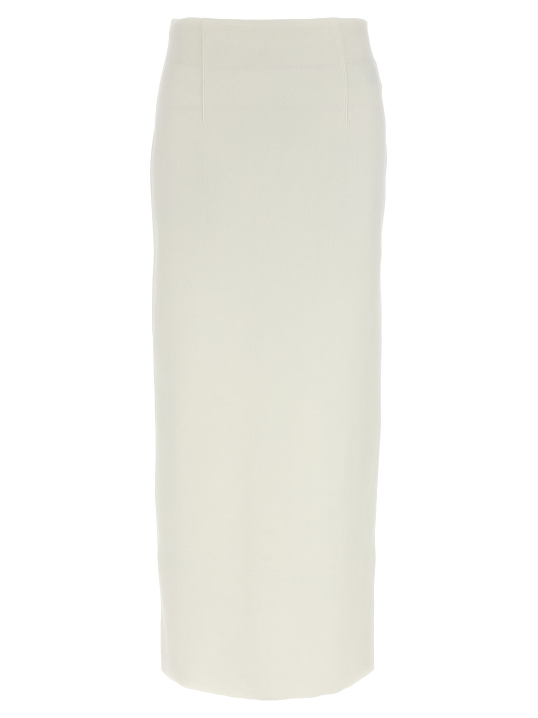 Auralee Double Face Knit Skirt Gonne - Bianco | 61e8a33b6c50912bc9a4b2a1e9d7cfa0023a997b