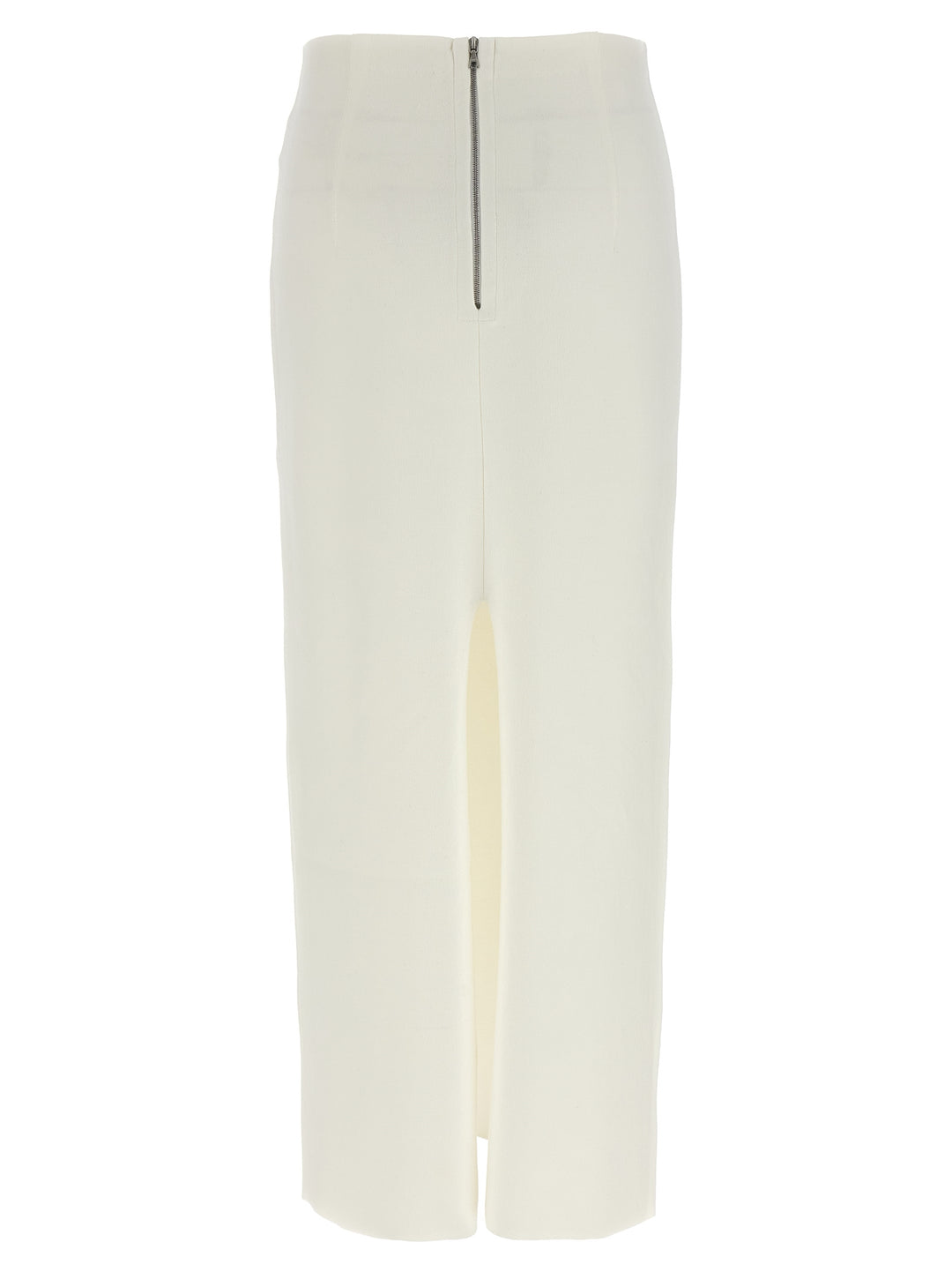 Auralee Double Face Knit Skirt Gonne - Bianco | 9433045eed0fe1333070941d1023d4ccb6eeb43a