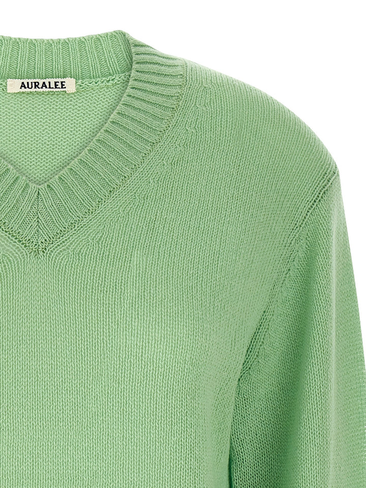 Auralee Cashmere Sweater Maglioni - Verde | 3079ccb7eb05ccd0b20a1cd01fb1e3c182a0ce35