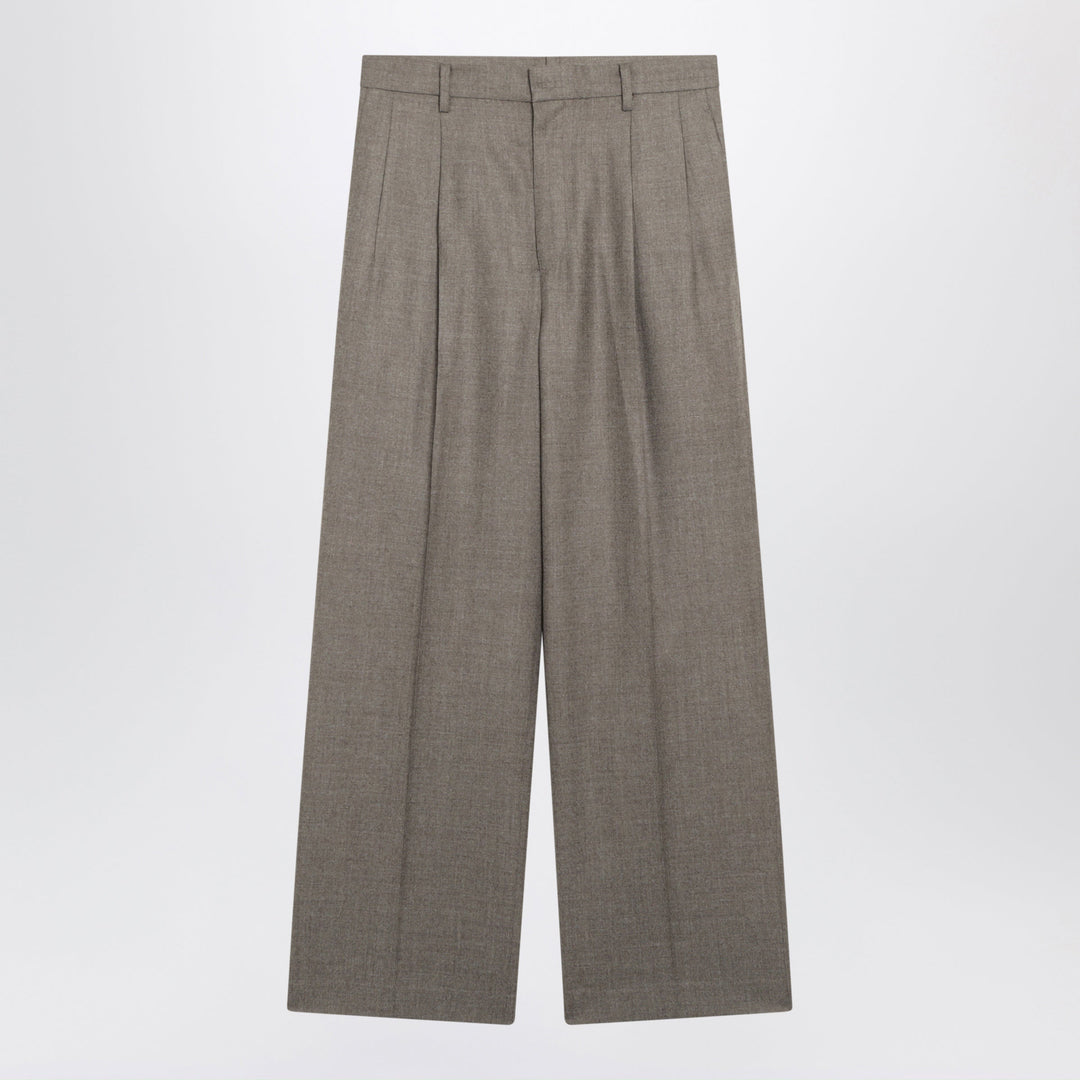Auralee Pantaloni - Marrone | 48882934e0bde2f93e9c554ec8261a862670b511