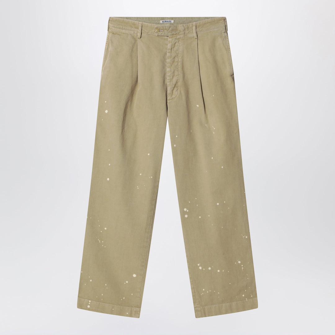 Auralee Pantaloni - Beige | 9612b1bfa71a68beda934bf5334eeb0d8ae4e0f7