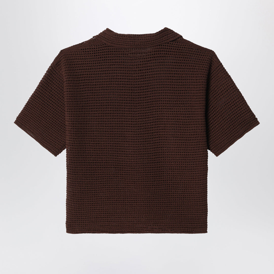 Auralee Shirts & Tops - Marrone | fee42142a17891a7572f89fe5a56594912b02aae