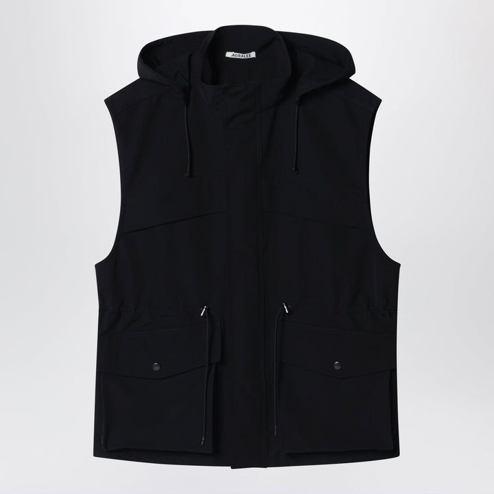 Auralee Vests - Nero | 077be26b0a0998b62d3134113ab9b874b8e52f07