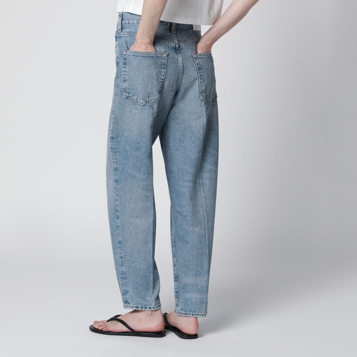 Agolde Pantaloni - Celeste | e54d05a7849483666b82f32aeec51e1d72919489