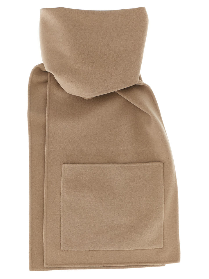 Alberta Ferretti Double Cloth Scarf Sciarpe - Beige | a296b9318a7ec5e388ab90691278c3aa8d11a71d