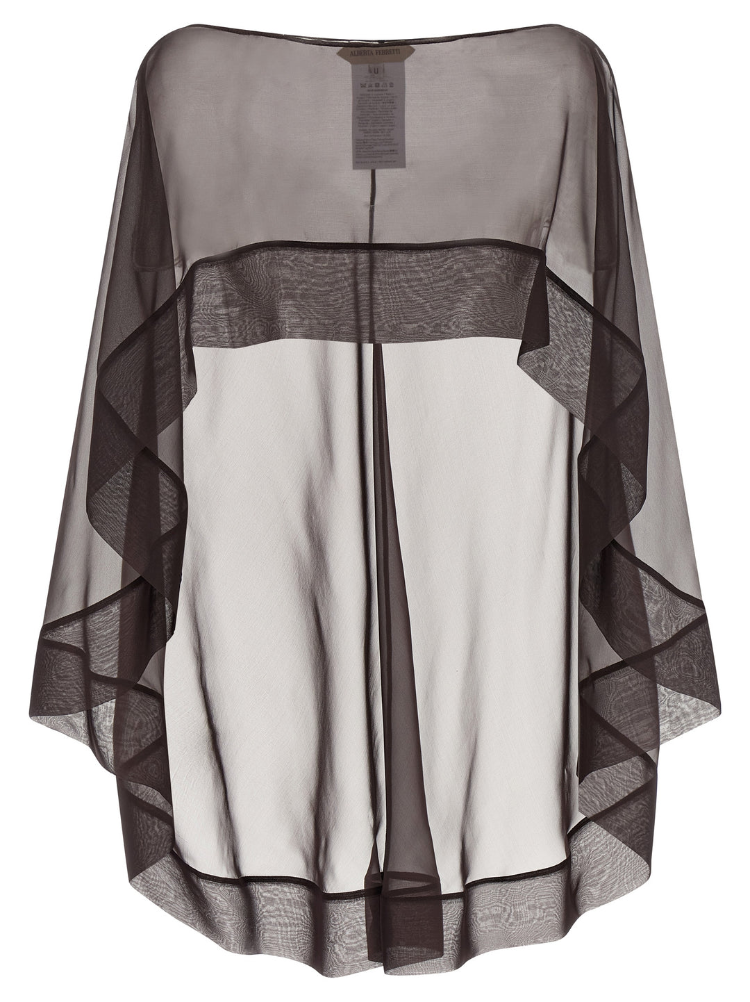 Alberta Ferretti Chiffon Scarf Sciarpe - Marrone | 63d358e4b9b9bdb2d2995de7d093e48885579ea5