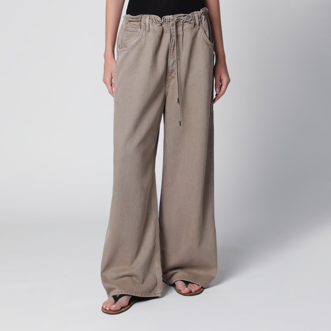 Agolde Pantaloni - Beige | e1c9e3afcaf452192cbce04328e41dcb8005e0bb