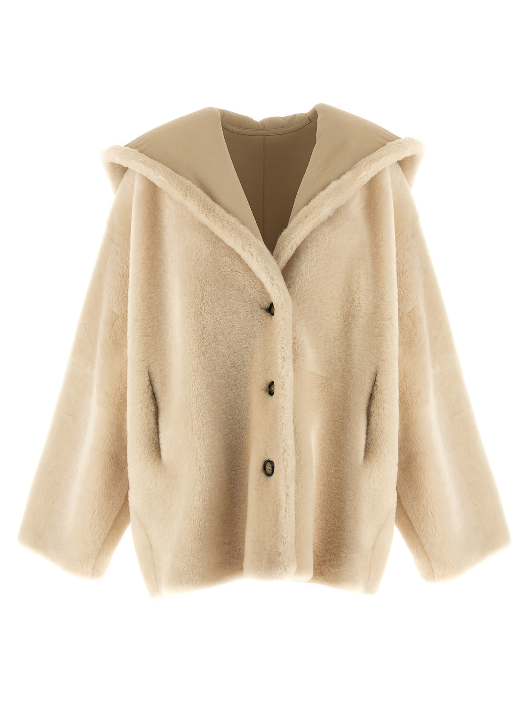 Alberta Ferretti Reversible Sheepskin Pellicce - Beige | 6a97e44db01383f47d90650342de8abf82903bba