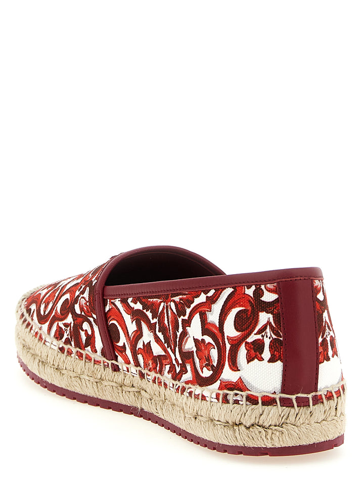 Dolce & Gabbana Boccaccio Flat shoes - Rosso | e0bf2fa30e1338babe21cd29c94a6709f86baaec