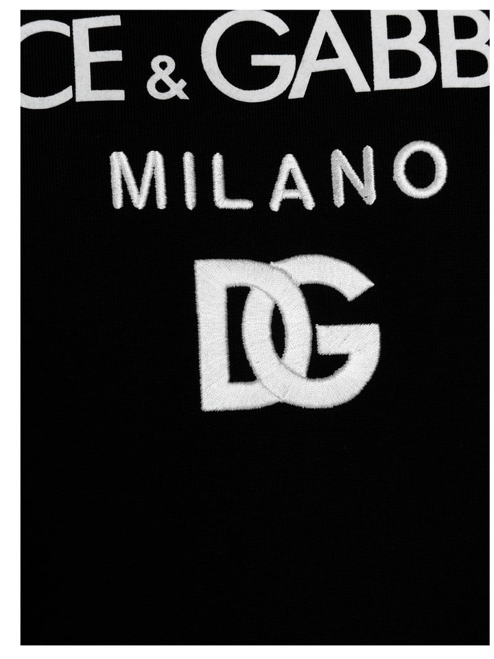 Dolce & Gabbana Logo Felpe - Nero | 00f91a92ae3ed1be63562252f49d724dbfabfca8