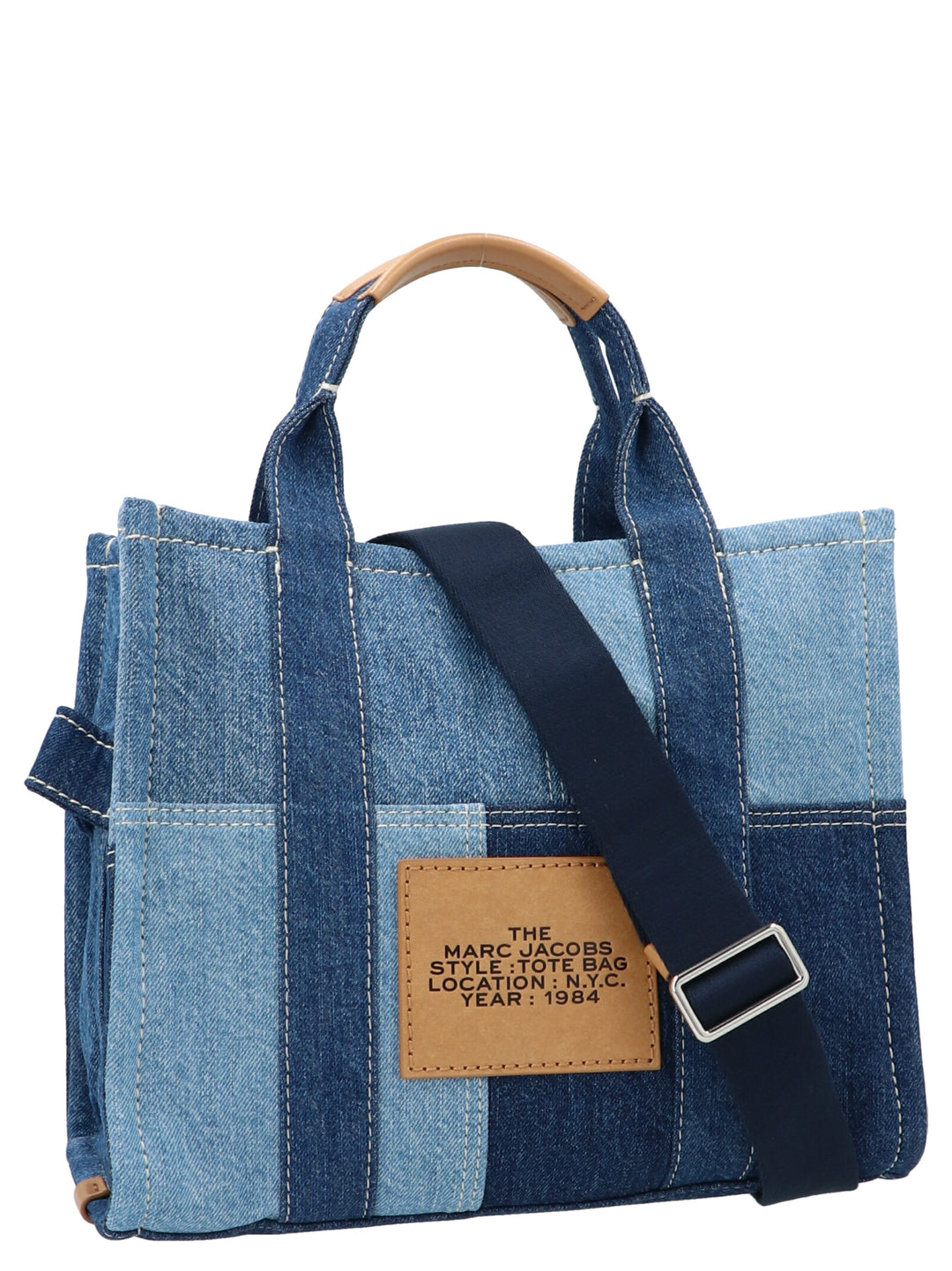 Marc Jacobs The Medium Tote Tote - Blu | 9a47003f94169a80408a68a1e1fa155f05137320