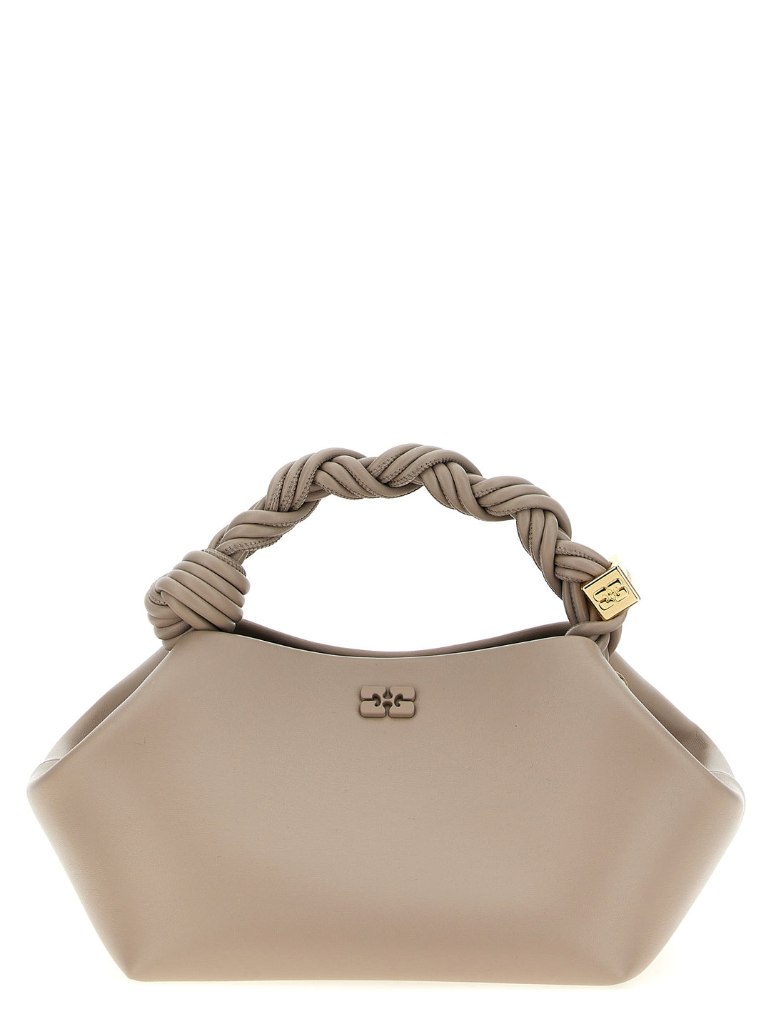 Ganni Small Ganni Bou Borse a Mano - Grigio | 1f0d8adcaa9720707aa78d5a93aab752cf844fc0