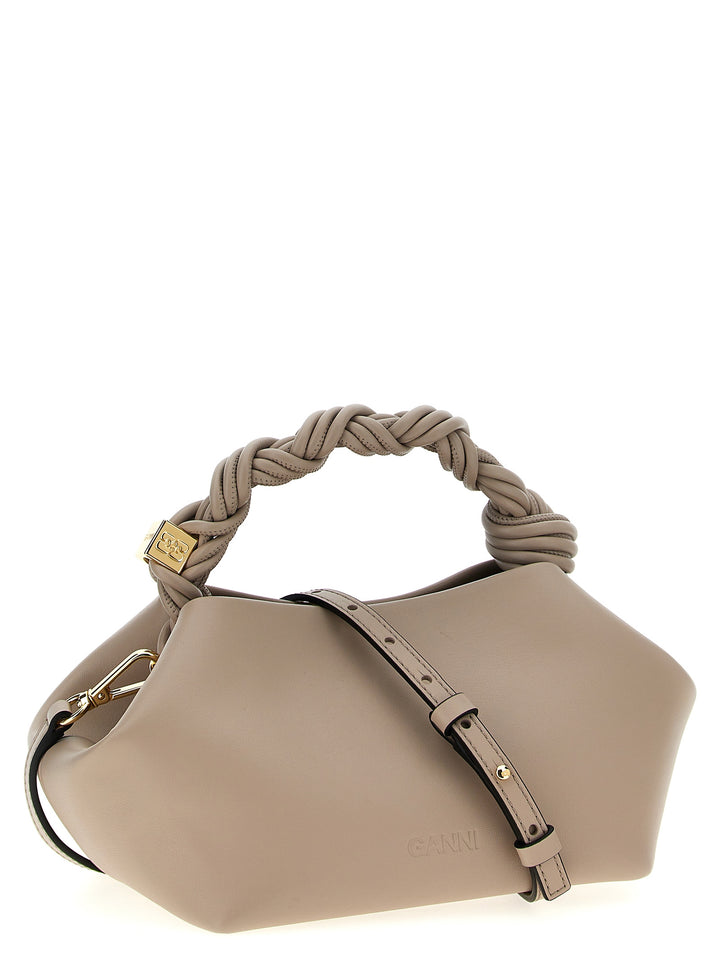 Ganni Small Ganni Bou Borse a Mano - Grigio | 49941bc46b08b949bf7b541a1bcef10155a7b77e