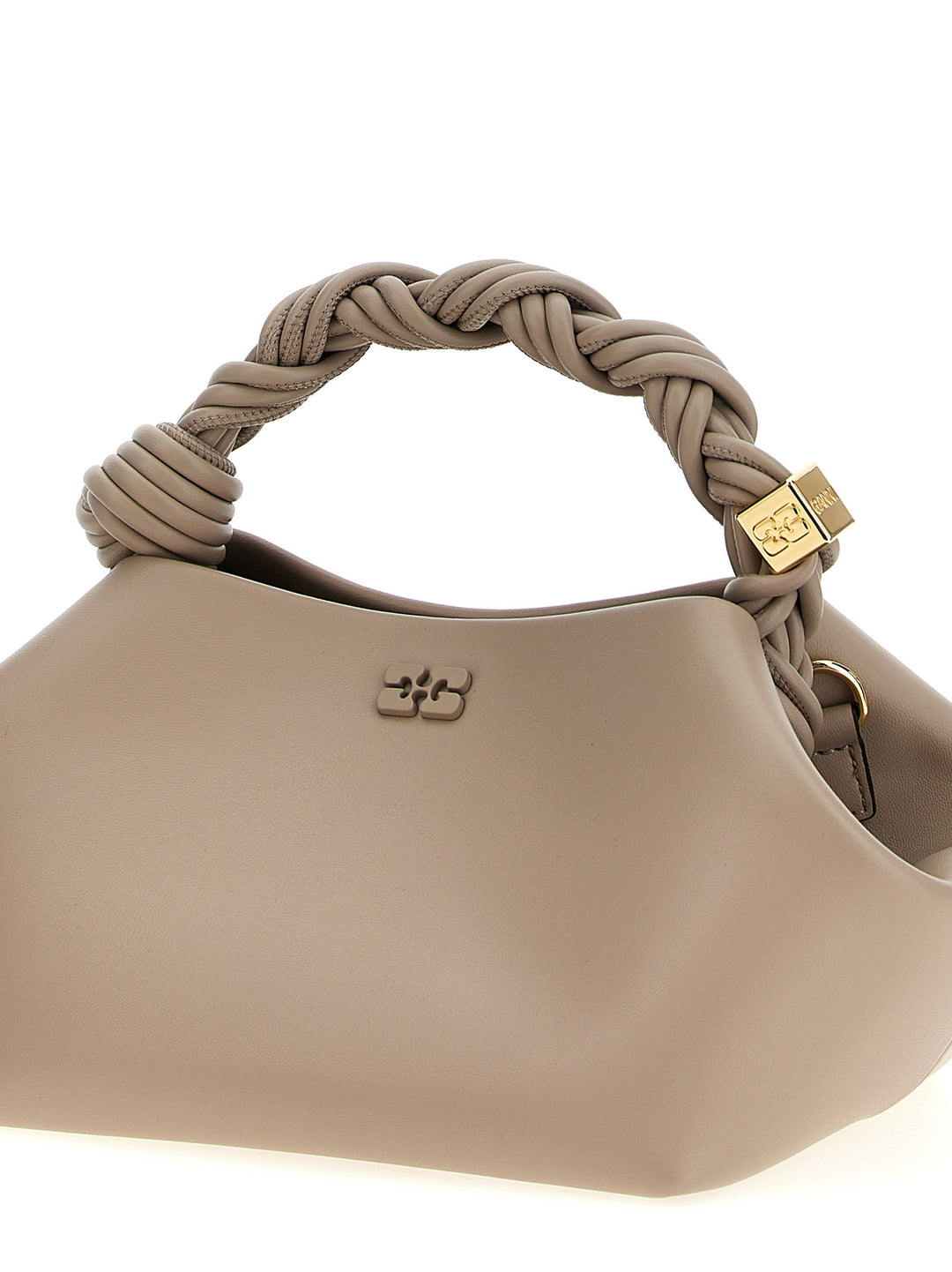 Ganni Small Ganni Bou Borse a Mano - Grigio | 9988cc846de7279a4d8acfa9a6420cf17e7630cf