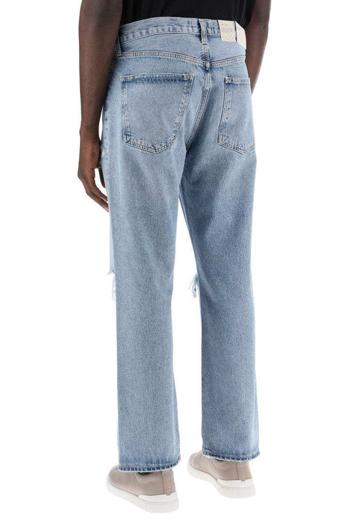 Jeans 90's Con Dettagli Destroyed