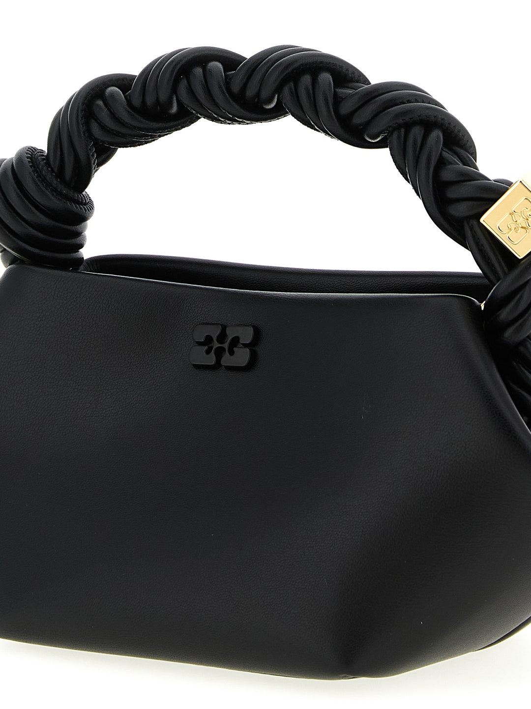 Ganni Bou Bag Mini Borse a Mano - Nero | 60a052331e8d7919e38dbcb36cf52b402a5d144c