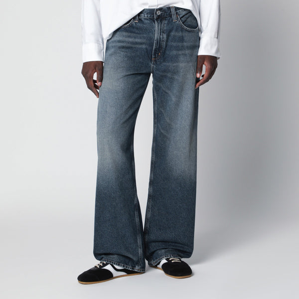 Vaqueros Luka en denim índigo oscuro lavado