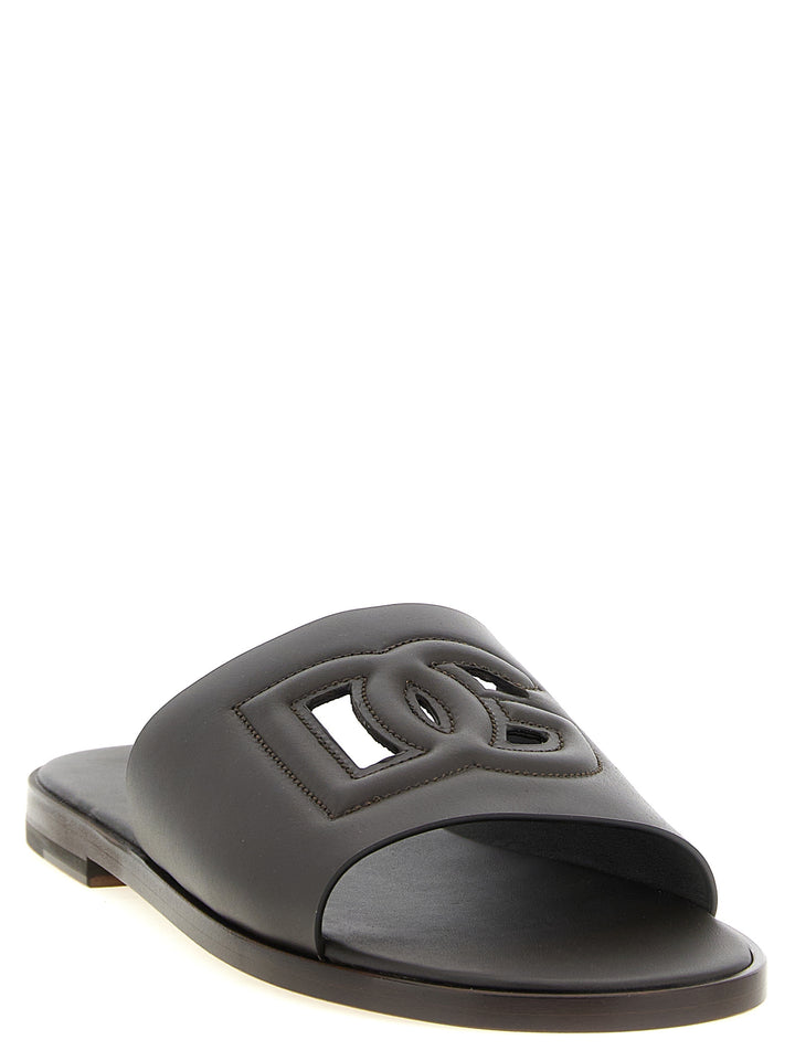 Dolce & Gabbana Dg Light Sandali - Marrone | 0ef471e784d80ec5ee8c52f628508429471f3f3a