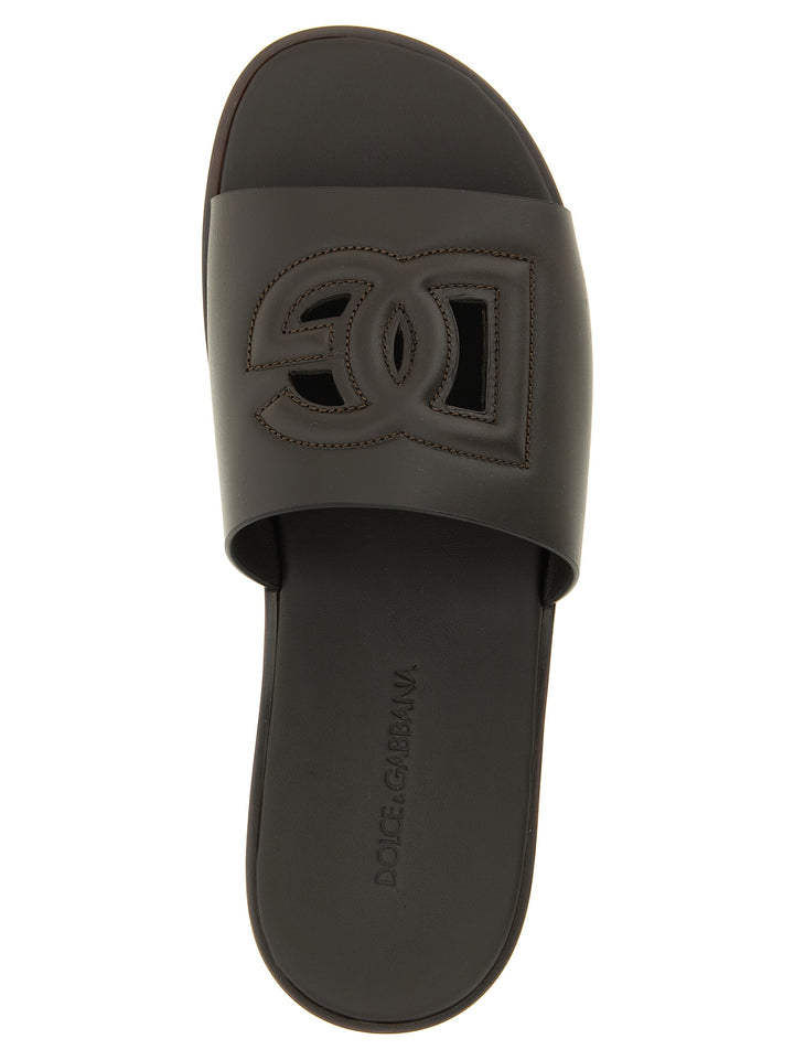 Dolce & Gabbana Dg Light Sandali - Marrone | 99b7f52d60b098d63f062487302643b9ddce747f
