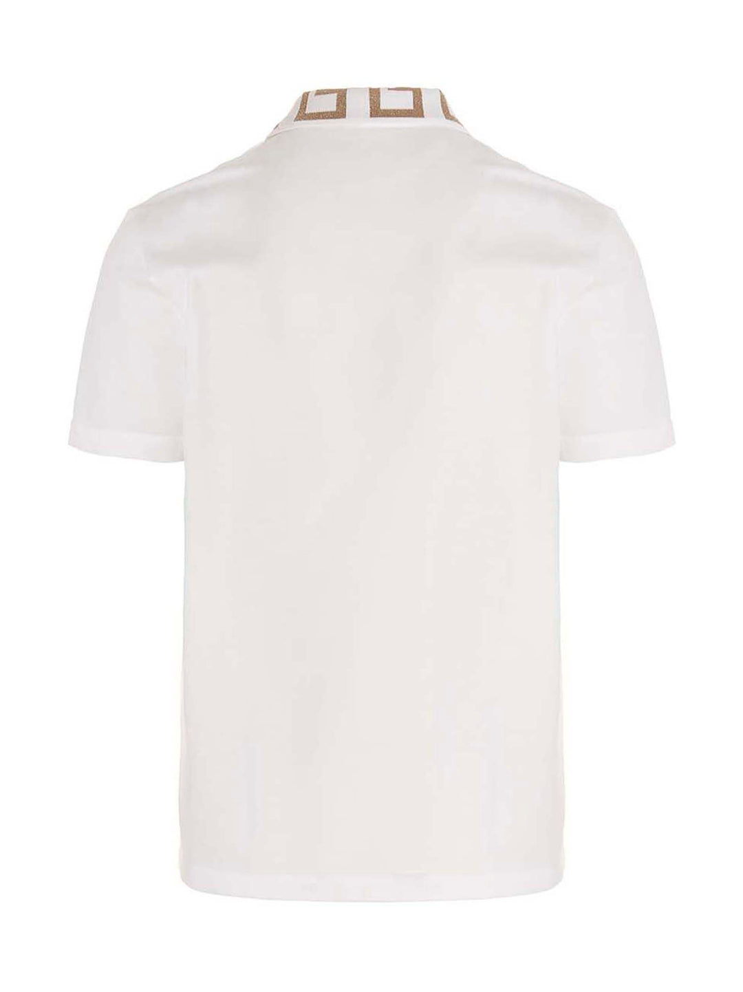 Versace Greca Polo - Bianco | 1c6c02cfc362c3975fb7269cd35130c3cb4b491e