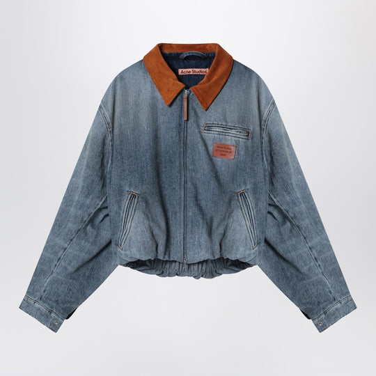 Denim Bomber Jacket