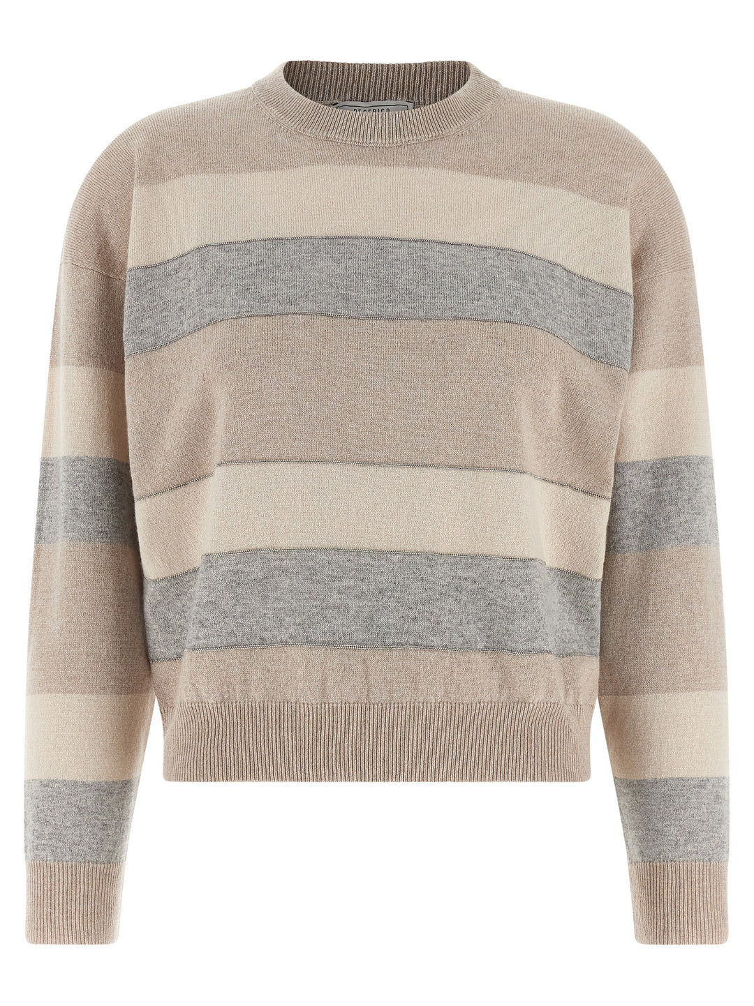 Peserico Wool Sweater Maglioni - Beige | e4fb3af8a024f281b99c625377201a79bdb30485