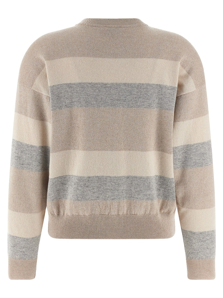 Peserico Wool Sweater Maglioni - Beige | 754ee9ad927a21b2cff6250fb6fc4573444c54b5