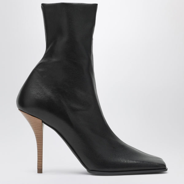 Sock Boots Morbidi Quadrati Neri