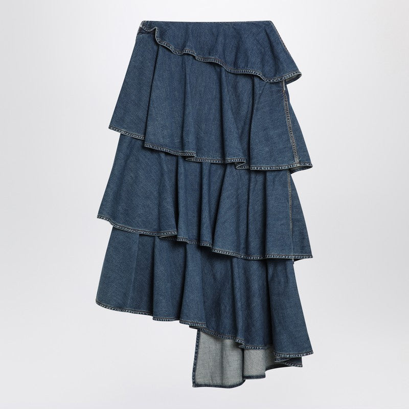 AlaïA Gonne - Blu | cc95e3bc99fa1b6631c0eb4b5b1e4e3ffab06c90