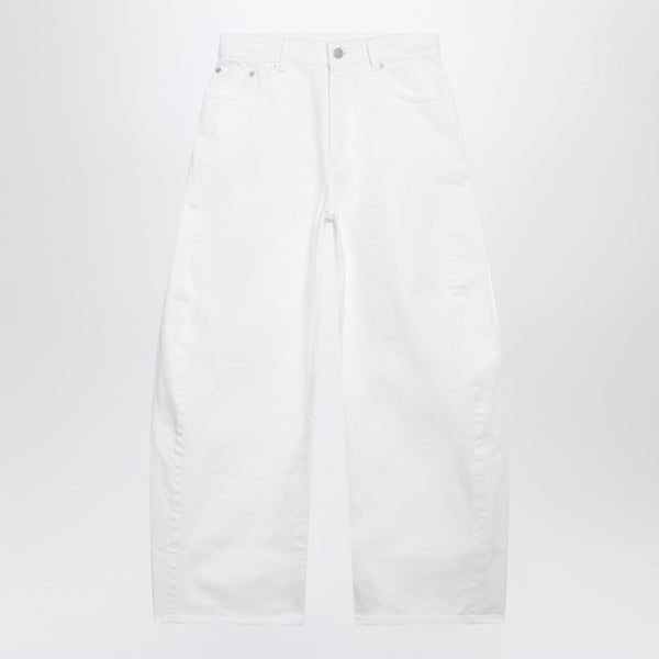 White Rodeo Denim Trousers