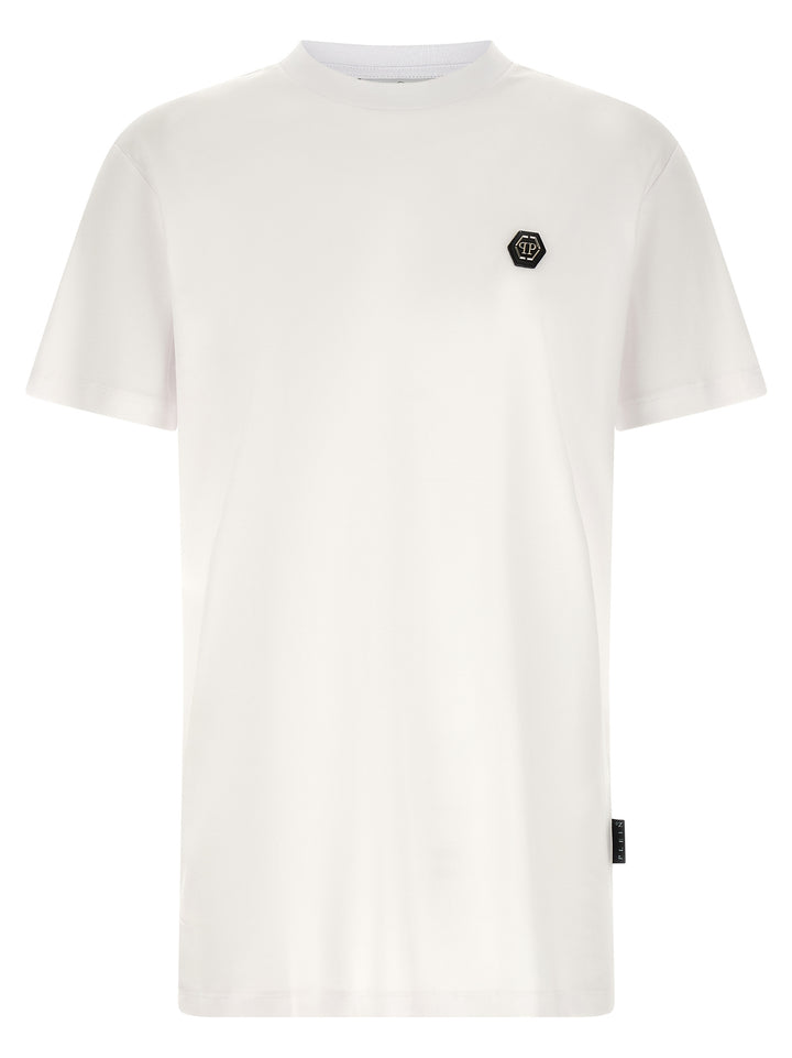 Philipp Plein Hexagon T shirt - Bianco | 5976d553bcbaead30b5c18ded83d6408291062af