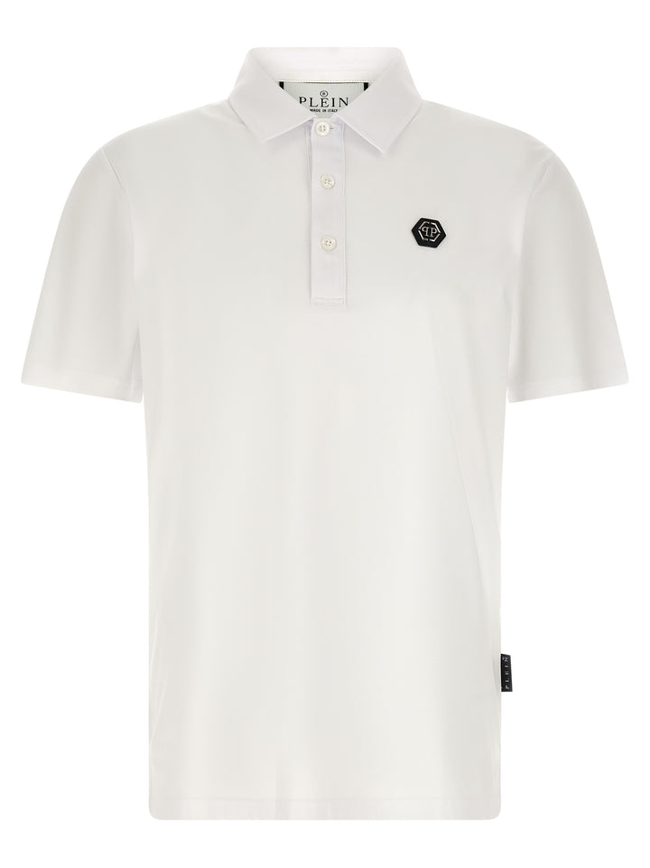 Philipp Plein Classic Polo - Bianco | 3ce7e06a78dd481bbbcc3470d383cccf88567766