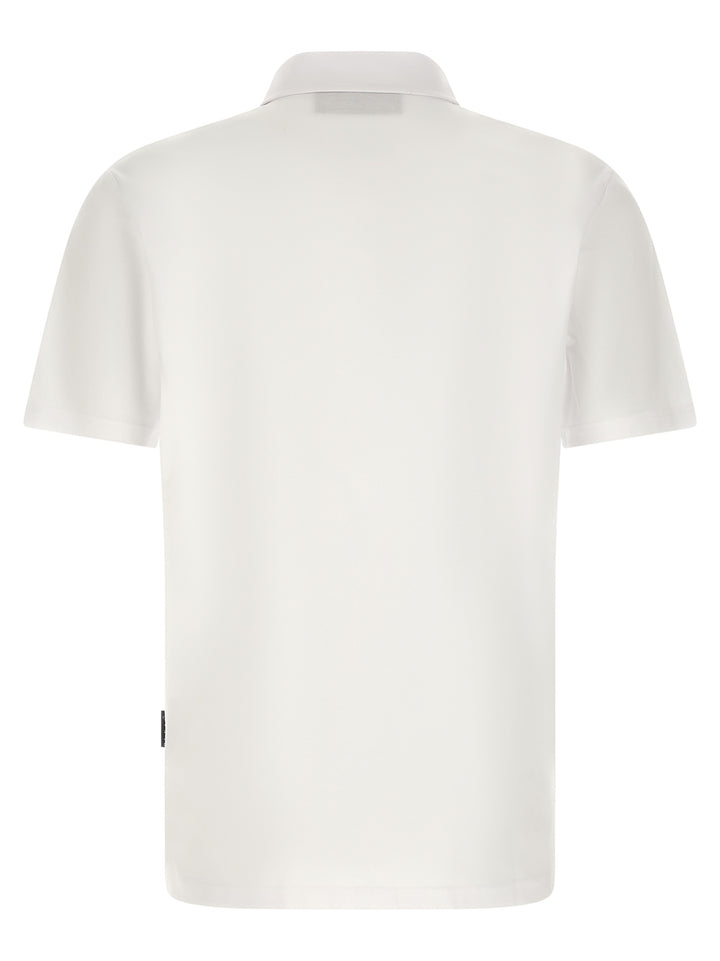 Philipp Plein Classic Polo - Bianco | 4518e5f1f870b9454f3448356f0e66de3dbdb9d0