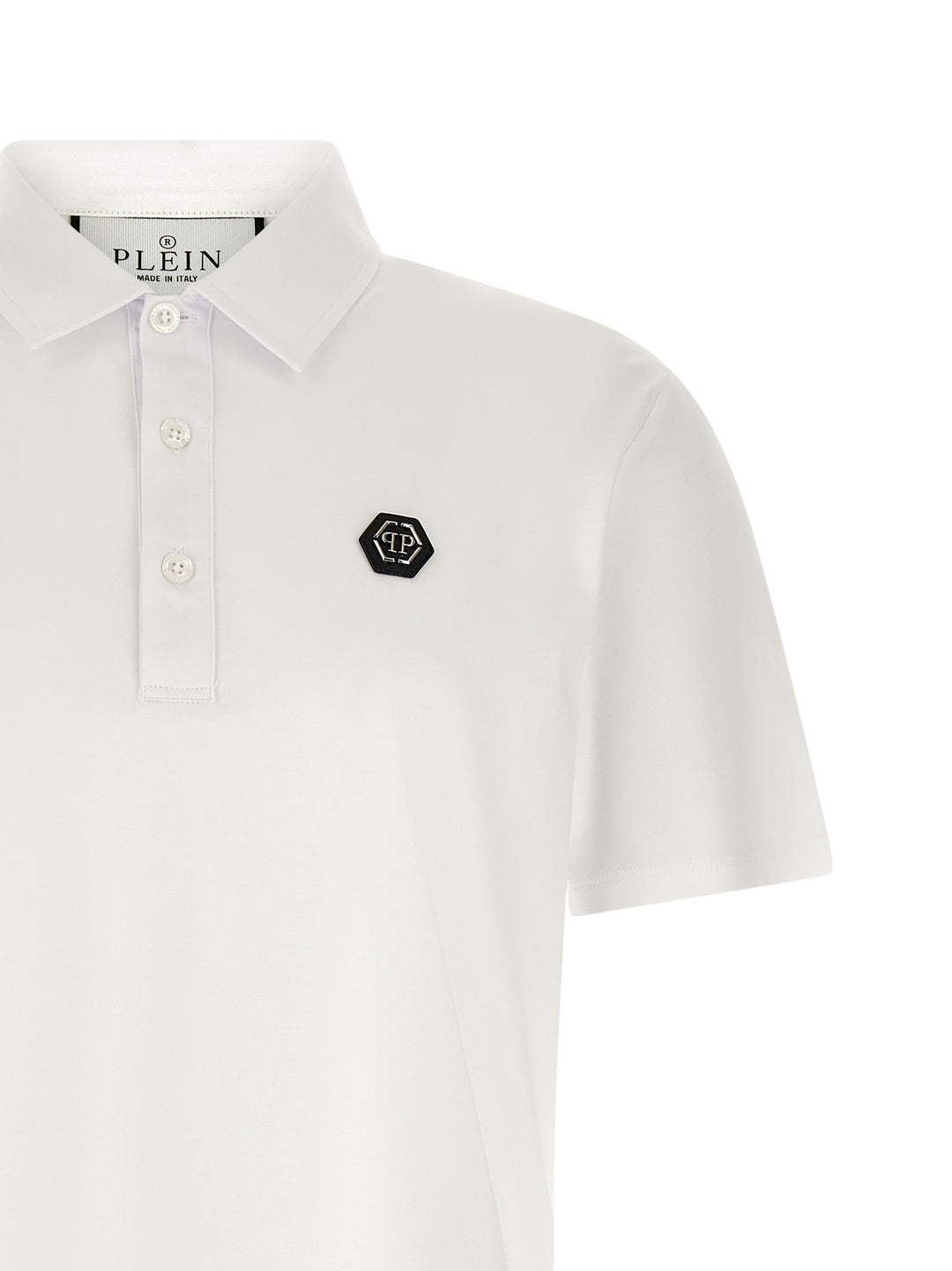 Philipp Plein Classic Polo - Bianco | 4f9049d8420b558880fc646702465036bfa8e3da