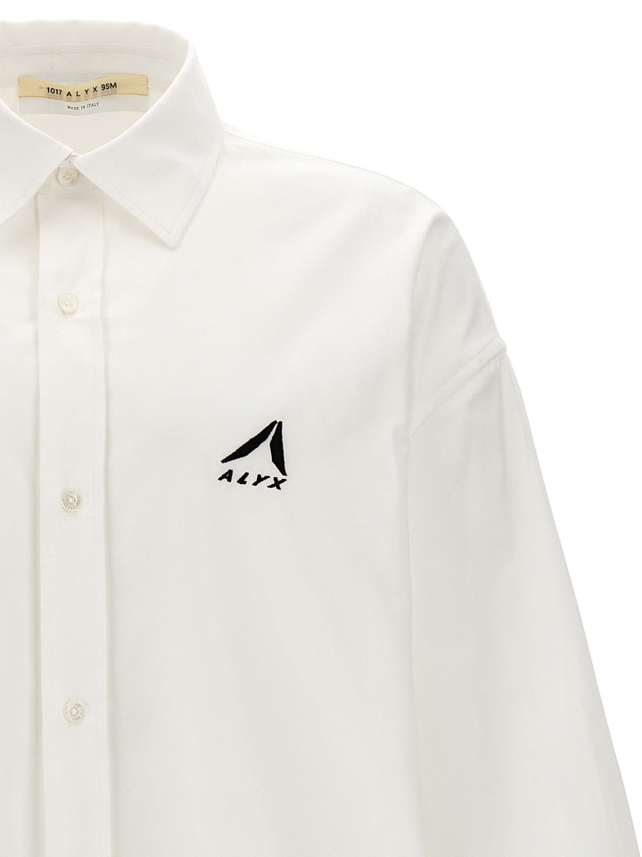 Oversized Logo Camicie Bianco