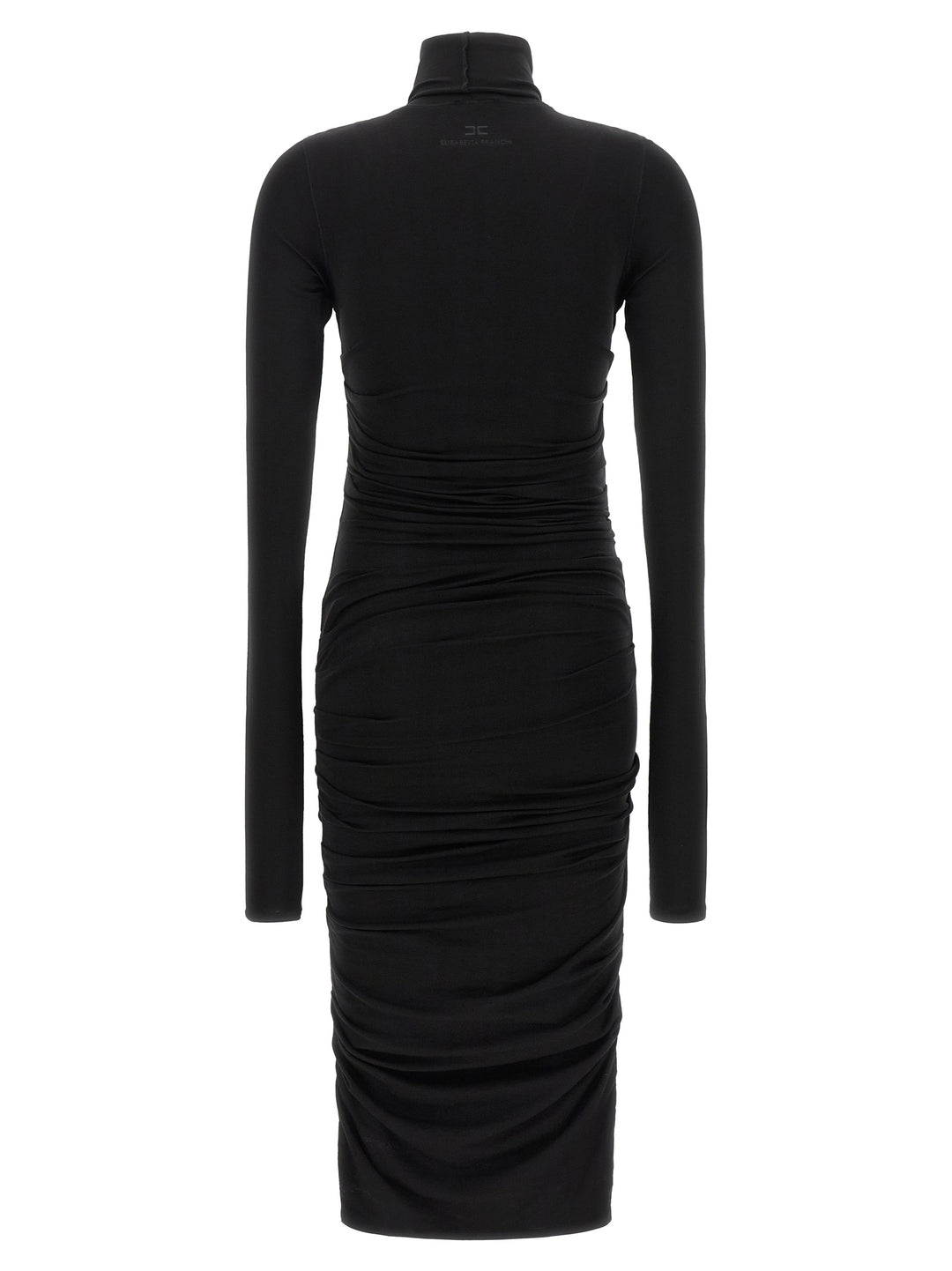 Elisabetta Franchi Light Jersey Dress Abiti - Nero | f5502d88683a6764edcce1223989df6d6d64cc05