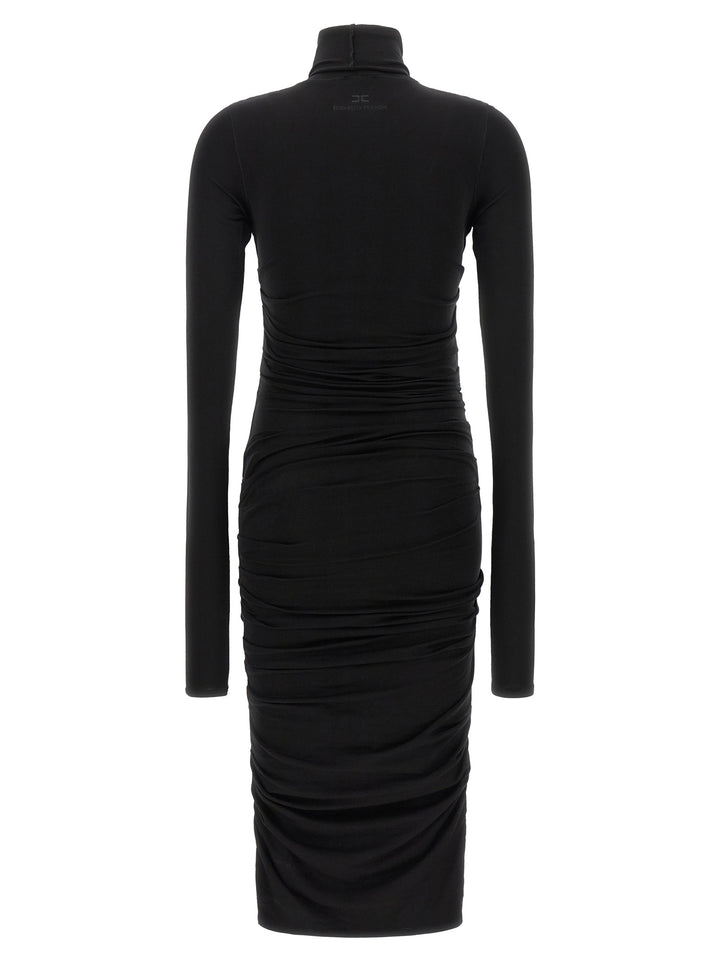 Elisabetta Franchi Light Jersey Dress Abiti - Nero | f5502d88683a6764edcce1223989df6d6d64cc05