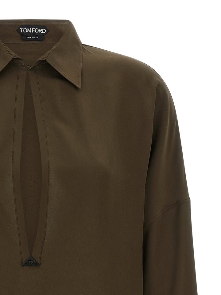 Tom Ford Tunic Dress Abiti - Verde | 5c2e5de5b441c73a460ec74252eacb16ace21c5b