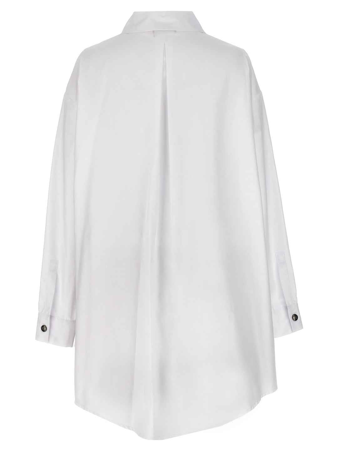 Fringed Sequin Shirt Dress Abiti Bianco
