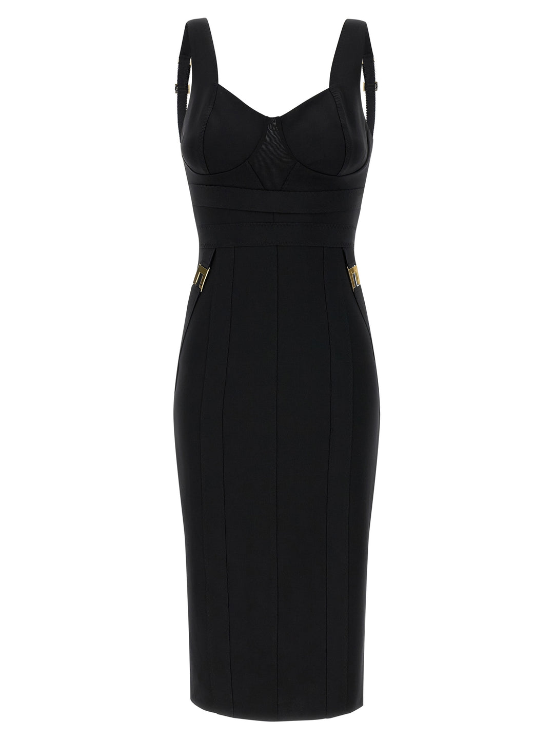 Elisabetta Franchi Corset Dress Abiti - Nero | c24f66a89cfdb292761e91e37f5065885a710a74