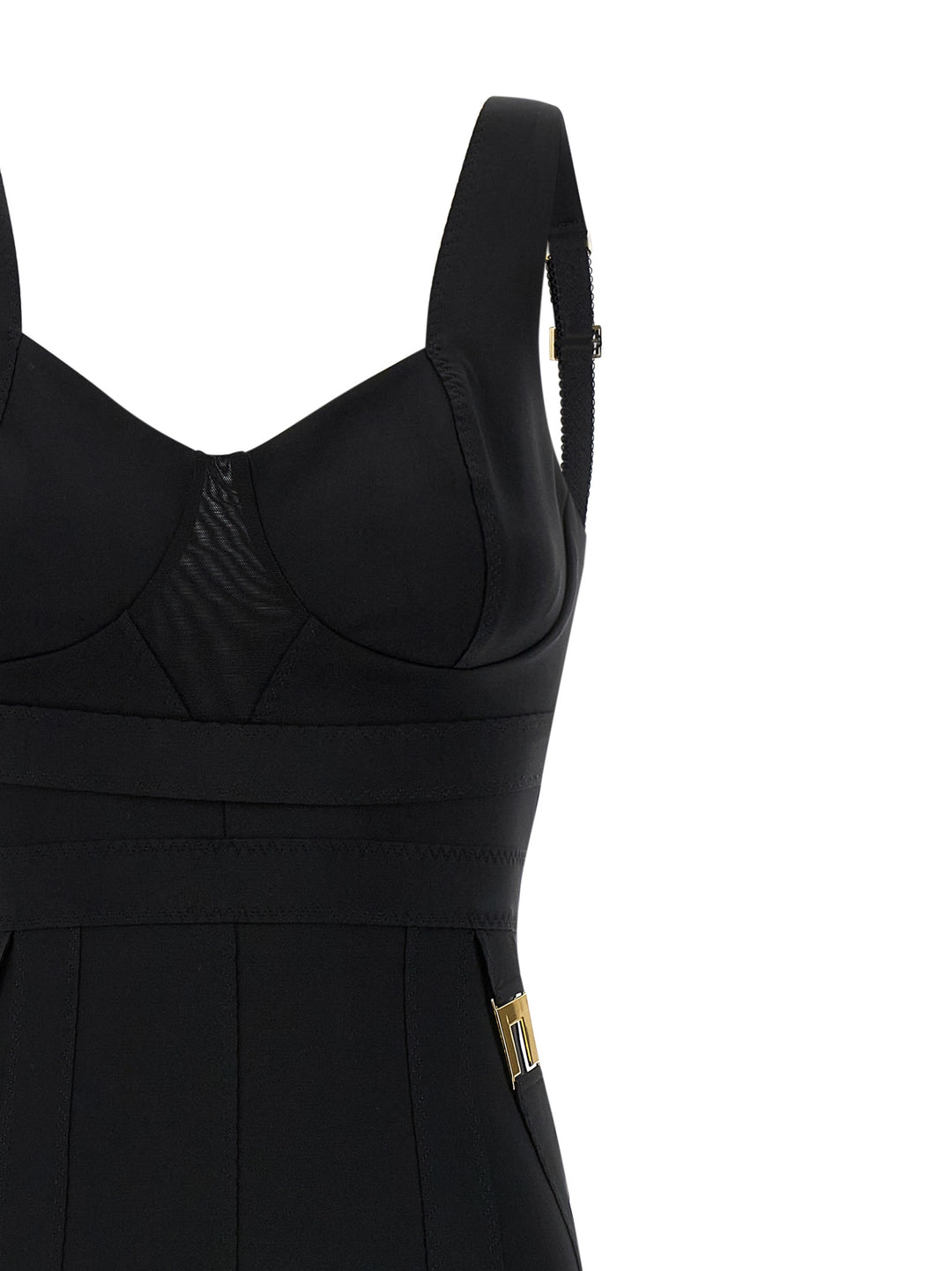 Elisabetta Franchi Corset Dress Abiti - Nero | 8cfc59eeeccbc3e9c06b903cefe77ae9262e1afd