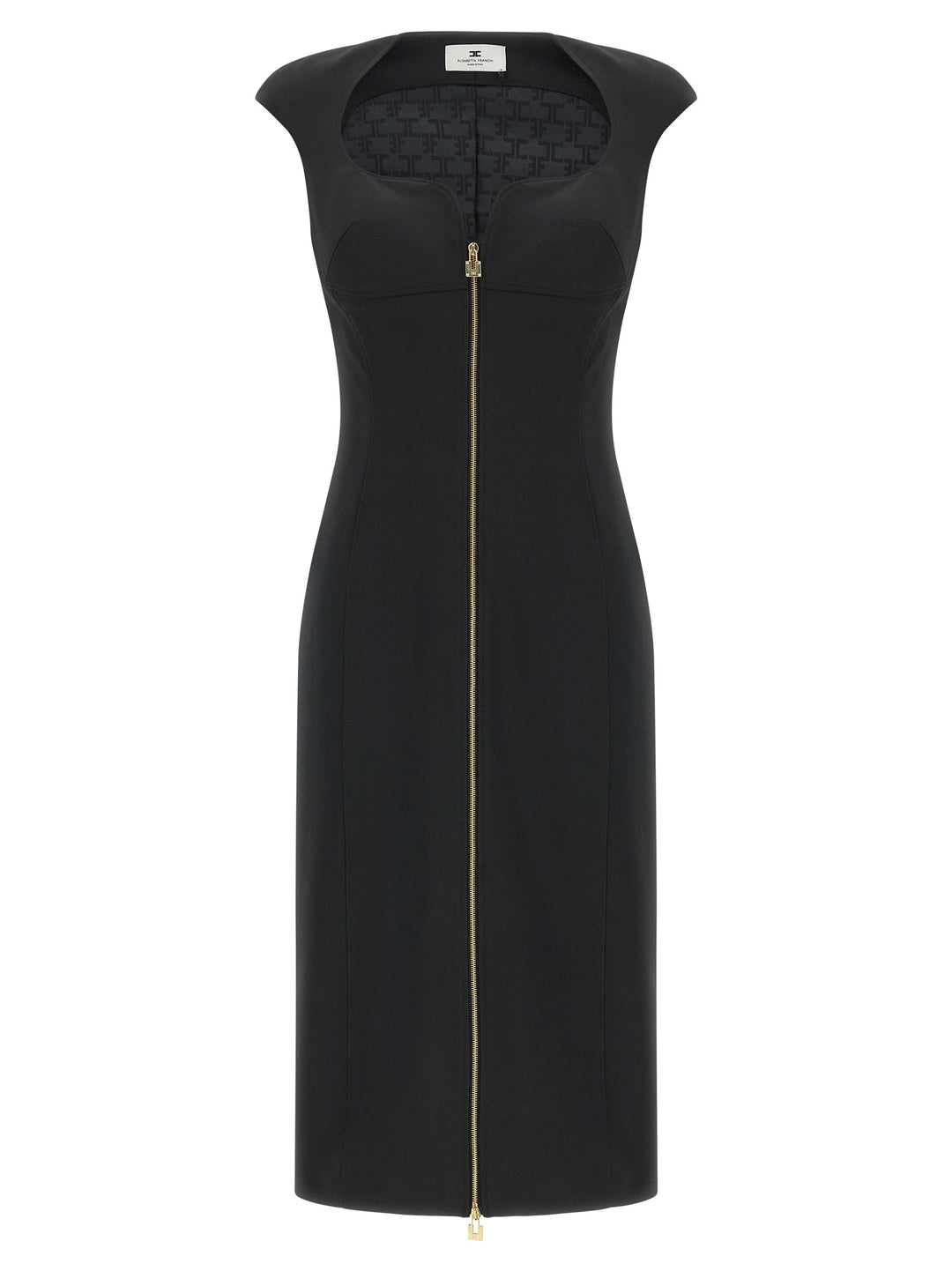 Elisabetta Franchi Heart-Shaped Neckline Dress Abiti - Nero | c408667562a747d595c12fe24d27ba9759fd010c