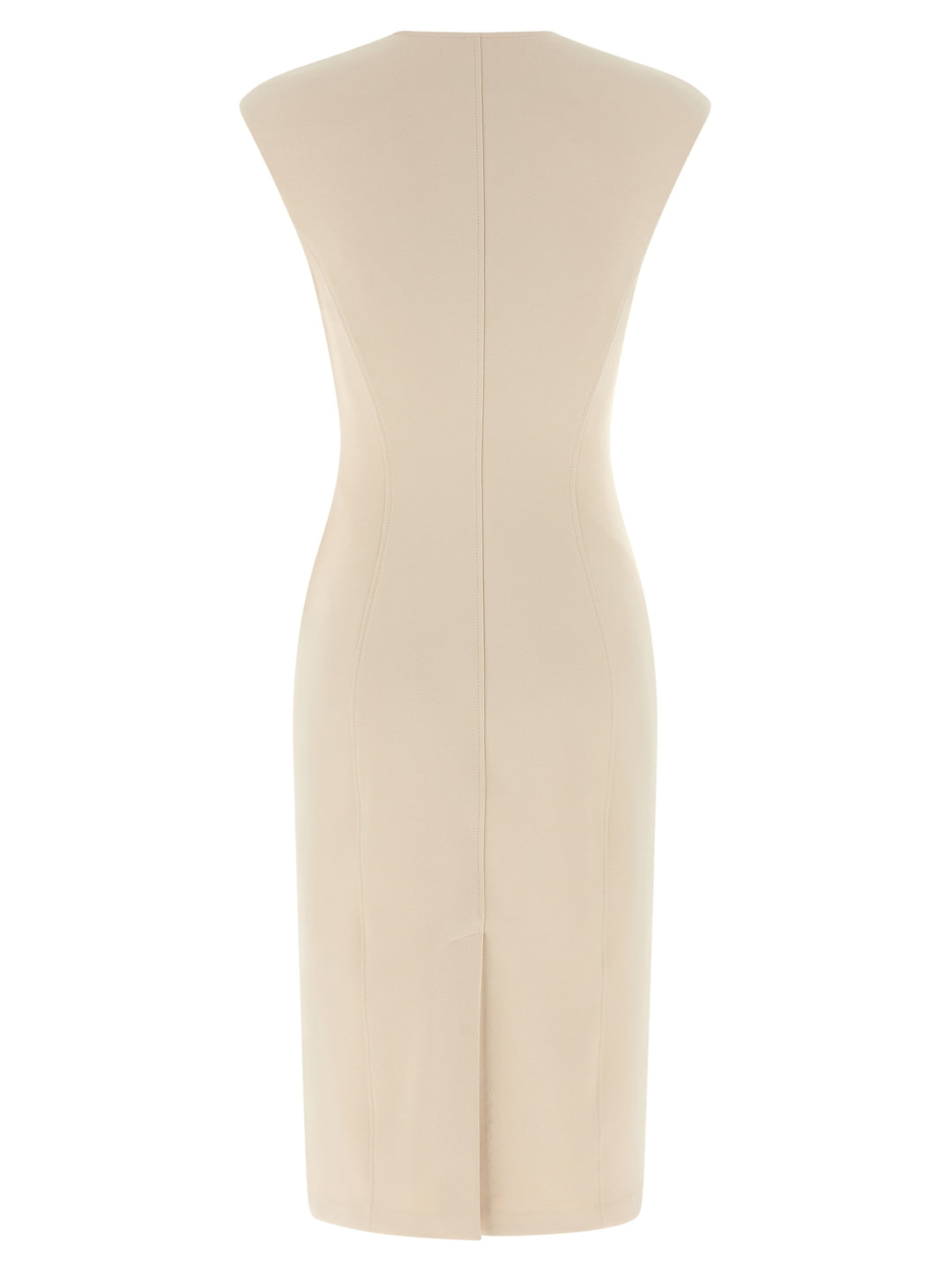 Elisabetta Franchi Heart-Shaped Neckline Dress Abiti - Beige | a137f5cac60b4b39e63771c3d03884606fbf2d76