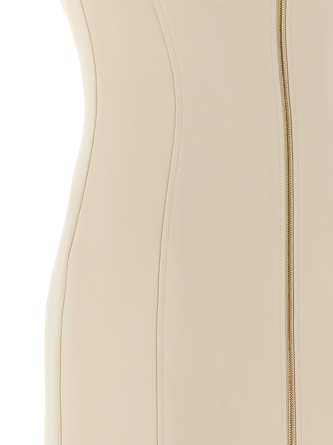 Elisabetta Franchi Heart-Shaped Neckline Dress Abiti - Beige | 3a8e1ca30c859195a8519a39ad59cadae8e1da5c