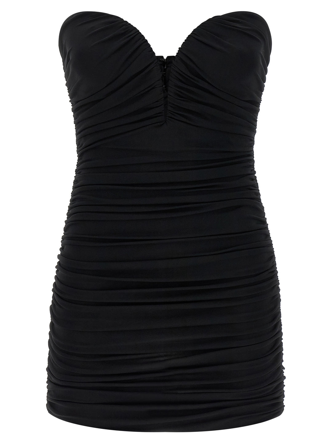 Elisabetta Franchi Heart-Shaped Neckline Dress Abiti - Nero | 63c006839bdb505fa991fcb256404ee676731e59