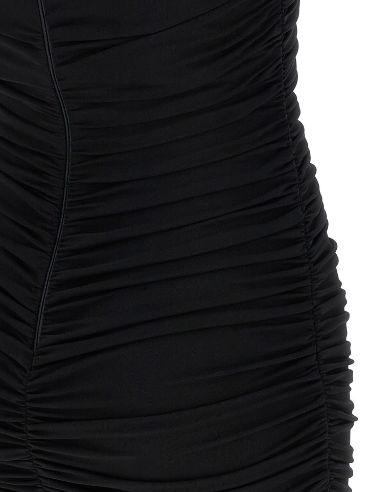 Elisabetta Franchi Heart-Shaped Neckline Dress Abiti - Nero | 2b8626778c7259c7a8d396c11d65f2e8d3d1b5bf